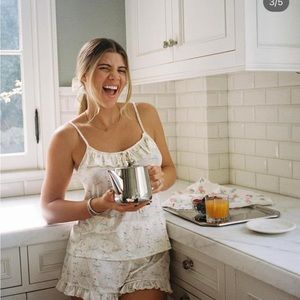 NWOT DJERF AVENUE X SOFIA RICHIE GRAINGE Pajama Set XS